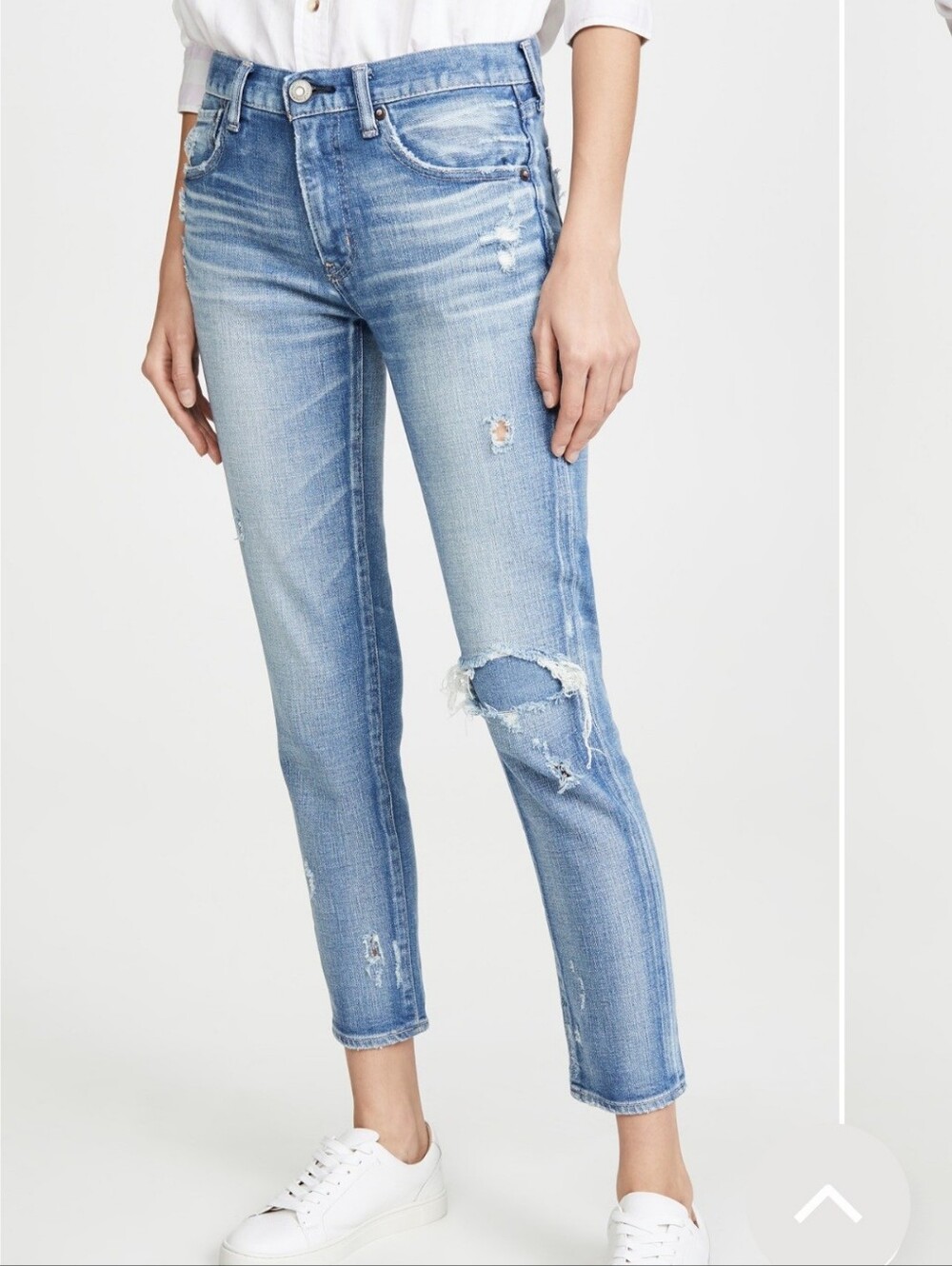 MOUSSY Vintage Lenwood Distressed Skinny Jeans